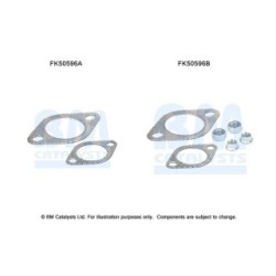 Exhaust Pipe Fitting Kit BM CATALYSTS FK50596