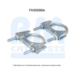 Exhaust Pipe Fitting Kit BM CATALYSTS FK50599