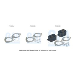 Exhaust Pipe Fitting Kit BM CATALYSTS FK50602 BM CATALYSTS