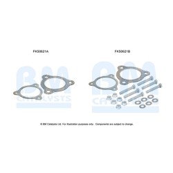 Exhaust Pipe Fitting Kit BM CATALYSTS FK50621