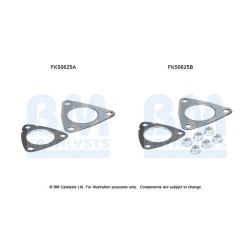 Exhaust Pipe Fitting Kit BM CATALYSTS FK50625