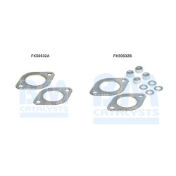 Exhaust Pipe Fitting Kit BM CATALYSTS FK50632