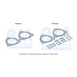 Exhaust Pipe Fitting Kit BM CATALYSTS FK50642