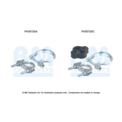 Exhaust Pipe Fitting Kit BM CATALYSTS FK50720 BM CATALYSTS