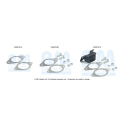 Exhaust Pipe Fitting Kit BM CATALYSTS FK50731 BM CATALYSTS