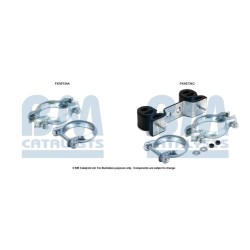 Exhaust Pipe Fitting Kit BM CATALYSTS FK50734 BM CATALYSTS