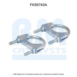 Exhaust Pipe Fitting Kit BM CATALYSTS FK50743