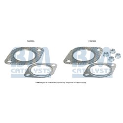 Exhaust Pipe Fitting Kit BM CATALYSTS FK50783