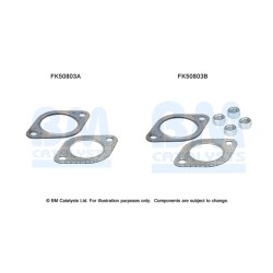 Exhaust Pipe Fitting Kit BM CATALYSTS FK50803