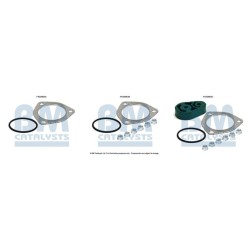 Exhaust Pipe Fitting Kit BM CATALYSTS FK50963 BM CATALYSTS