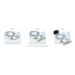 Exhaust Pipe Fitting Kit BM CATALYSTS FK50966 BM CATALYSTS