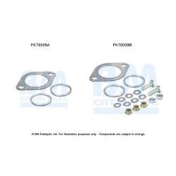 Exhaust Pipe Fitting Kit BM CATALYSTS FK70009
