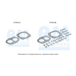 Exhaust Pipe Fitting Kit BM CATALYSTS FK70012