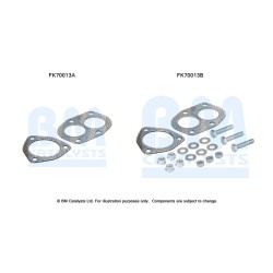 Exhaust Pipe Fitting Kit BM CATALYSTS FK70013