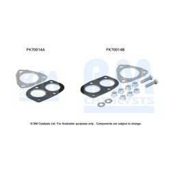 Exhaust Pipe Fitting Kit BM CATALYSTS FK70014