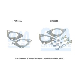 Exhaust Pipe Fitting Kit BM CATALYSTS FK70038