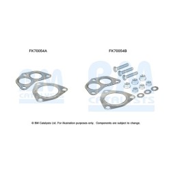 Exhaust Pipe Fitting Kit BM CATALYSTS FK70054