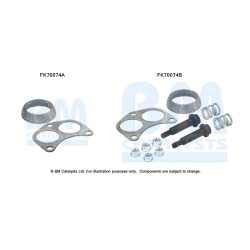 Exhaust Pipe Fitting Kit BM CATALYSTS FK70074