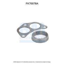 Exhaust Pipe Fitting Kit BM CATALYSTS FK70078