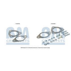 Exhaust Pipe Fitting Kit BM CATALYSTS FK70079