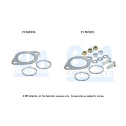 Exhaust Pipe Fitting Kit BM CATALYSTS FK70083
