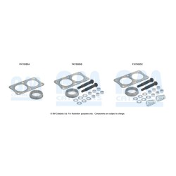 Exhaust Pipe Fitting Kit BM CATALYSTS FK70085 BM CATALYSTS