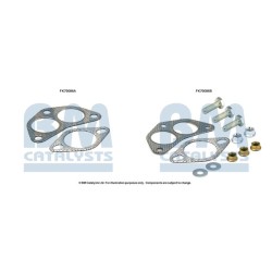 Exhaust Pipe Fitting Kit BM CATALYSTS FK70086 BM CATALYSTS