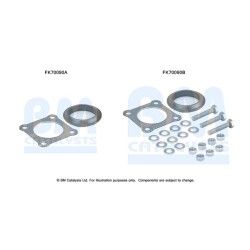 Exhaust Pipe Fitting Kit BM CATALYSTS FK70090