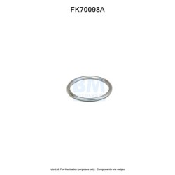 Exhaust Pipe Fitting Kit BM CATALYSTS FK70098