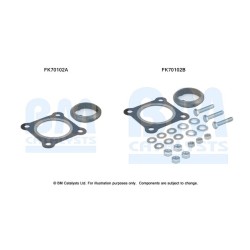 Exhaust Pipe Fitting Kit BM CATALYSTS FK70102