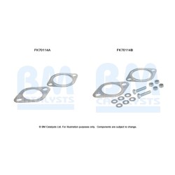 Exhaust Pipe Fitting Kit BM CATALYSTS FK70114