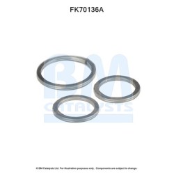 Exhaust Pipe Fitting Kit BM CATALYSTS FK70136
