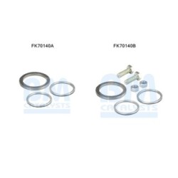 Exhaust Pipe Fitting Kit BM CATALYSTS FK70140
