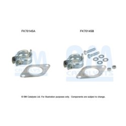 Exhaust Pipe Fitting Kit BM CATALYSTS FK70145