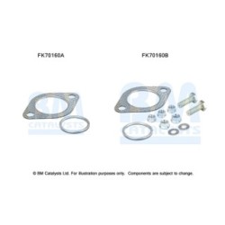 Exhaust Pipe Fitting Kit BM CATALYSTS FK70160