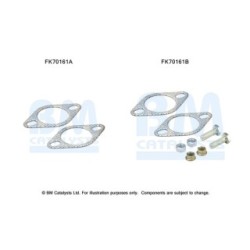 Exhaust Pipe Fitting Kit BM CATALYSTS FK70161