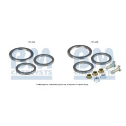 Exhaust Pipe Fitting Kit BM CATALYSTS FK70167