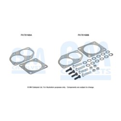 Exhaust Pipe Fitting Kit BM CATALYSTS FK70168