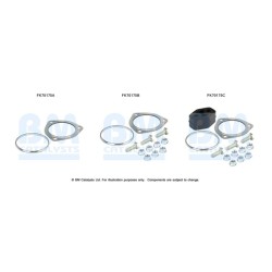Exhaust Pipe Fitting Kit BM CATALYSTS FK70175 BM CATALYSTS