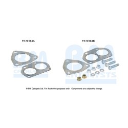 Exhaust Pipe Fitting Kit BM CATALYSTS FK70184