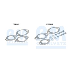 Exhaust Pipe Fitting Kit BM CATALYSTS FK70186