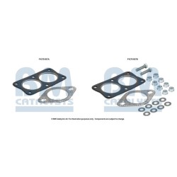 Exhaust Pipe Fitting Kit BM CATALYSTS FK70187