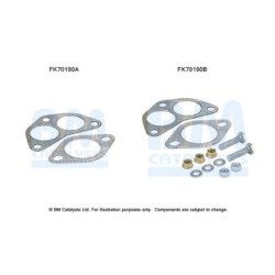 Exhaust Pipe Fitting Kit BM CATALYSTS FK70190