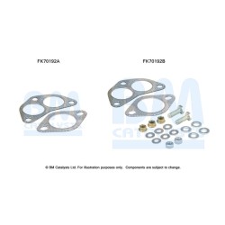 Exhaust Pipe Fitting Kit BM CATALYSTS FK70192