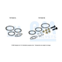 Exhaust Pipe Fitting Kit BM CATALYSTS FK70201