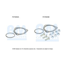 Exhaust Pipe Fitting Kit BM CATALYSTS FK70204