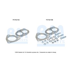 Exhaust Pipe Fitting Kit BM CATALYSTS FK70210