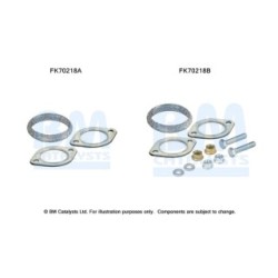 Exhaust Pipe Fitting Kit BM CATALYSTS FK70218