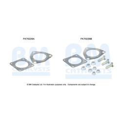 Exhaust Pipe Fitting Kit BM CATALYSTS FK70226