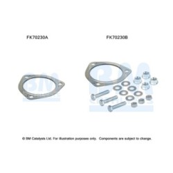 Exhaust Pipe Fitting Kit BM CATALYSTS FK70230